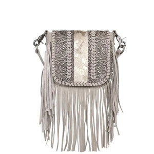Montana West Leather Tooled Bag