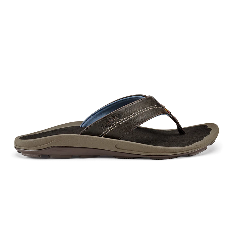 Olukai Men's Kipi Sandals- Espresso
