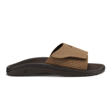 Olukai Men's Nalu Slide-Tan/Dark Java