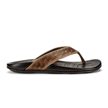 Olukai Men's Hikianalia Sandals- Tan/Dark Java