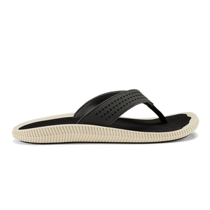 Olukai Men's Ulele- Onyx/Onyx