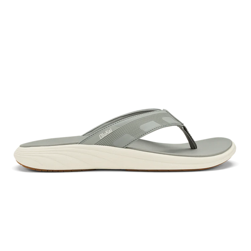 OluKai Men's Malana Sandals- Ash/Ash