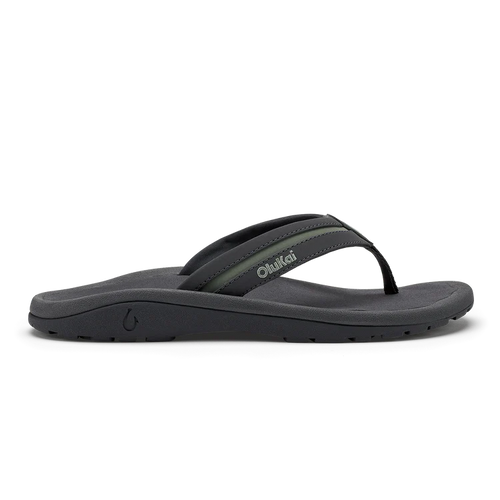 Olukai Men's Ohana Palua Sandals- Tradewind Grey