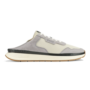 Olukai Men's Koke- White Sand/Grey Fog