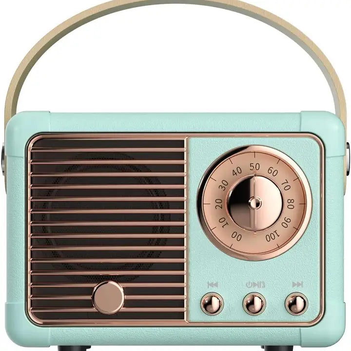 Vintage Bluetooth Speaker (5 color options)