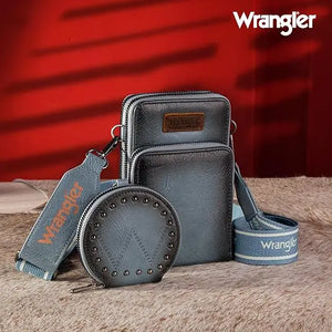 Wrangler Crossbody Cell Phone Purse with Coin Pouch