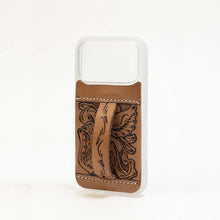 Myra Embossed Leather Phone Case