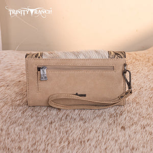 Trinity Ranch Hair-On Cowhide Toole Collection Wallet