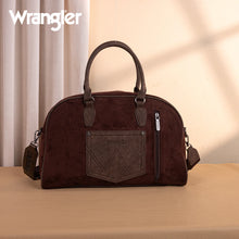 Wrangler Vintage Floral Printed Duffle Bag - Coffee