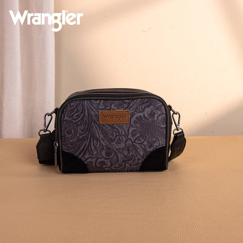 Wrangler Vintage Floral Printed Small Crossbody Bag (2 color options)