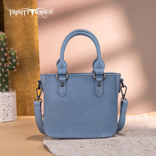 Trinity Ranch Floral Tooled Collection Mini Tote/Crossbody - Jean