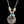 Cross Charm Long Necklace and Earring Set