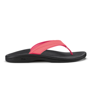 Olukai Women's Ohana-Hot Pink/Black