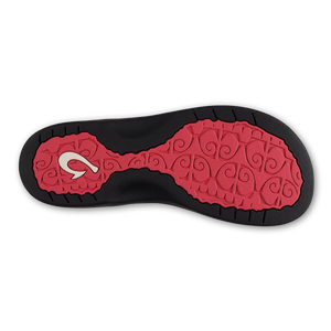 Olukai Women's Ohana-Hot Pink/Black