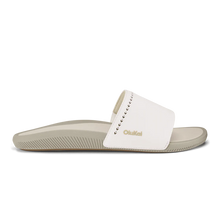 Olukai Women's Ulele Slide- Bright White/Tapa
