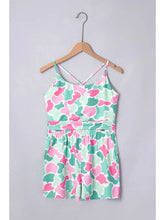 Camo Cropped Tank and Short Set