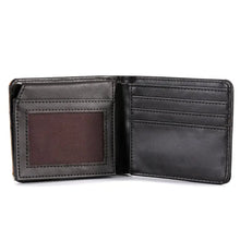 Men's Longhorn Concho Bifold Leather Wallet