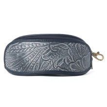Myra Silver Creek Leather Sunglass Case