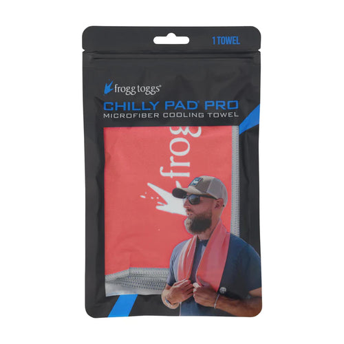 Frogg Toggs Chilly Pad Pro Microfiber Cooling Towel- Coral