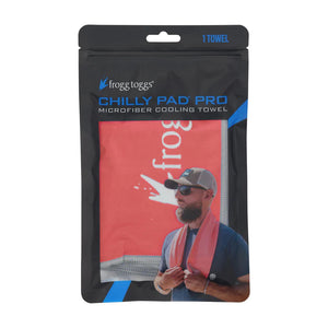 Frogg Toggs Chilly Pad Pro Microfiber Cooling Towel- Coral