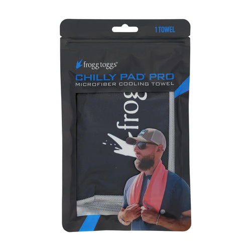 Frogg Toggs Chilly Pad Pro Microfiber Cooling Towel- Realtree Fishing Aspect Charcoal