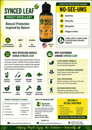 Synced Leaf Insect Repellent
