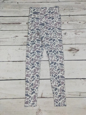 Women's Gray Camouflage Leggings