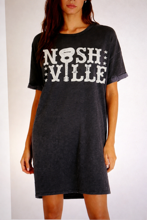 Nashville Mineral Graphic Dress