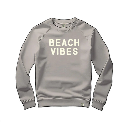 Beach Vibes Chenille Crewneck