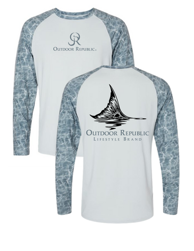 Limited Addition Redfish Tail Longsleeve UPF 50 Performance