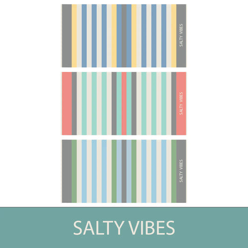 Salty Vibes Beach Towel (3 color options)