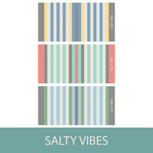 Salty Vibes Beach Towel (3 color options)
