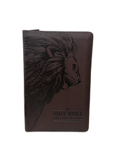 LuxLeather Zippered KJV Bible (2 color/size options)