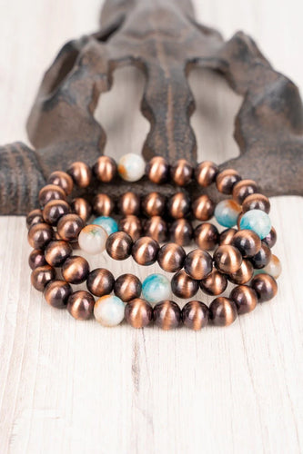 Pearl Bracelet Set (2 color options)