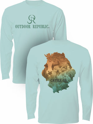 Cattle Co. #1 - UPF 50 Performance Shirt (Unisex)