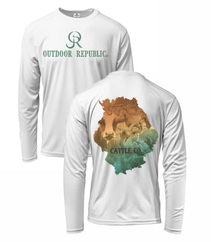 Cattle Co. #1 - UPF 50 Performance Shirt (Unisex)