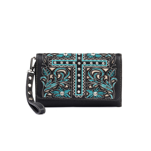 Montana West Cut-out Collection Wallet/Crossbody