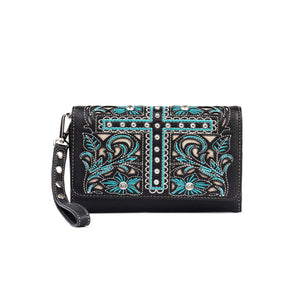 Montana West Cut-out Collection Wallet/Crossbody