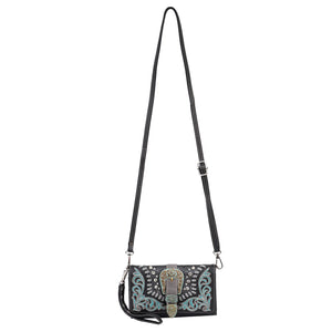 Montana West Buckle Collection Wallet/Wristlet/Crossbody