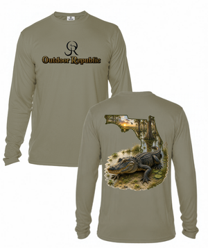 Florida Swamp - UPF 50 Performance Shirt (Unisex)