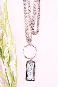 Layered Silvertone Necklace (3 options)