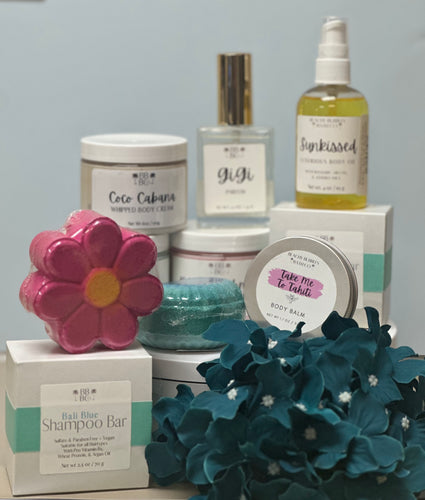 Beachy Bubbles Bath Co. (Scrubs, Body Butter, Bath Bombs, Shampoos)