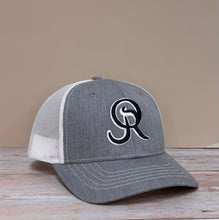 Youth OR Logo Snapback- Heather Grey/White