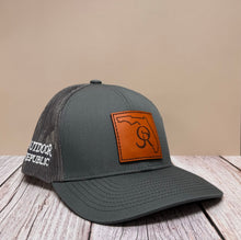 State Road Leather Patch Low Profile Snapback- Graphite