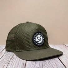 Circle Patch Snapback- Loden