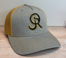 OR Logo Snapback- Heather Grey/Amber Gold