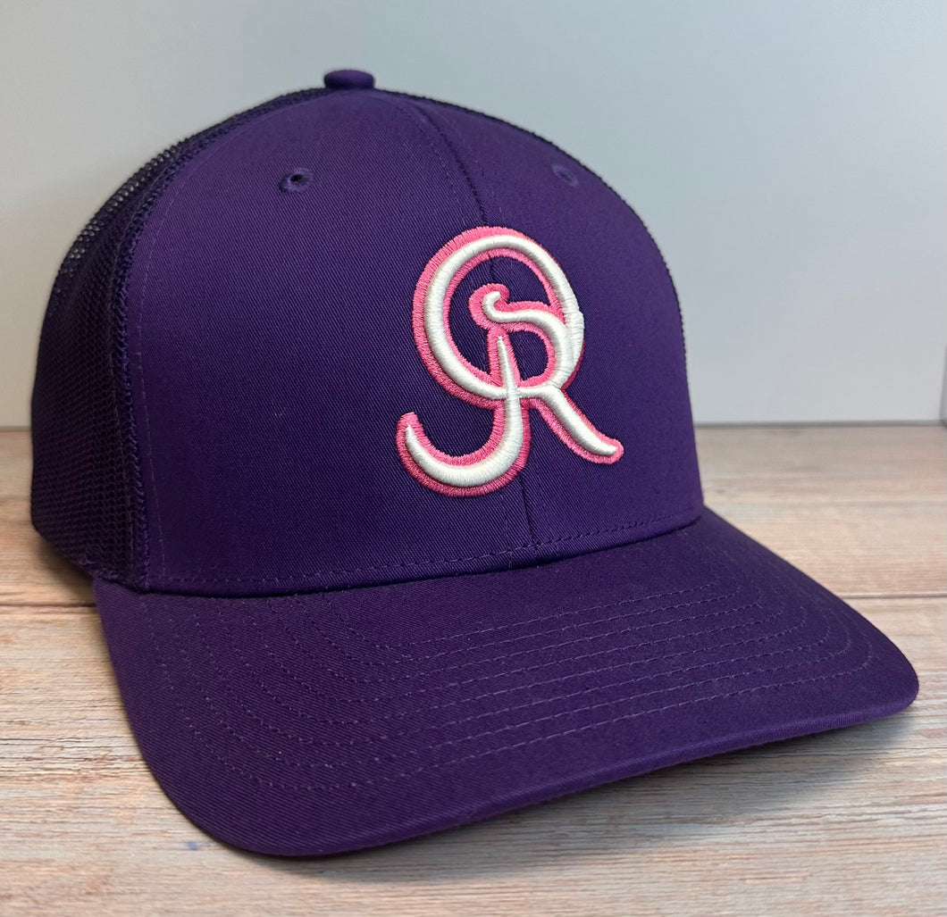 OR Logo Snapback- Purple