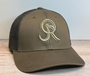 OR Logo Low-Profile Snapback- Chocolate Chip/Brown