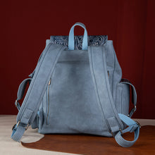 Wrangler Vintage Floral Tooled Backpack - Jean