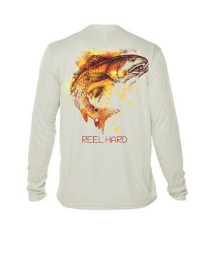 Splatter Red - UPF 50 Performance Shirt (Youth)